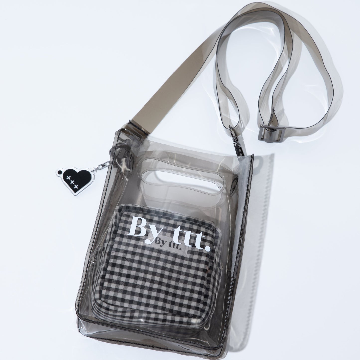 By ttt. CLEAR SHOULDER BAG