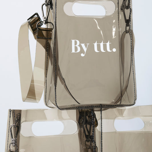By ttt. CLEAR SHOULDER BAG