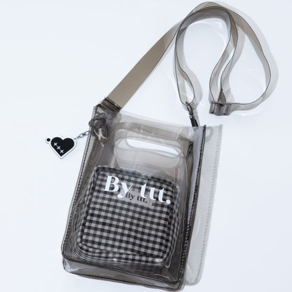 By ttt. CLEAR SHOULDER BAG